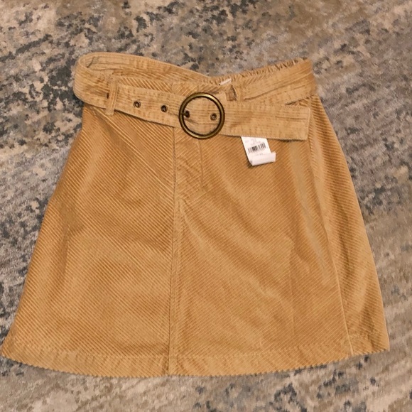 NWT AE Corduroy Belted Mini Skirt SIZE XS - Picture 9 of 10
